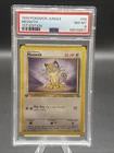 Meowth Jungle First Edition 56/64 PSA 8 1999 Pokémon TCG