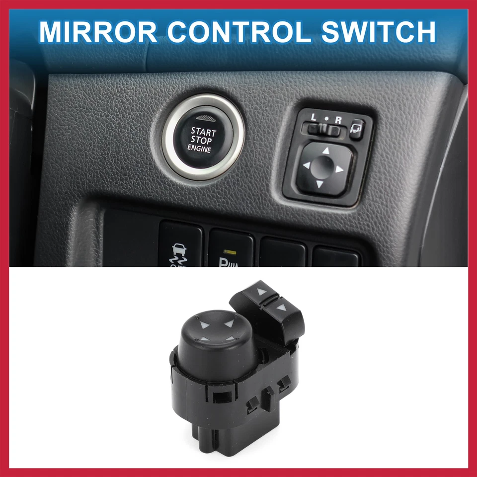 Interruptor de espejo retrovisor automático n.º 15261339 para Chevrolet Cobalt 2005-2010 plástico negro 1 pieza Foto 3 de 4