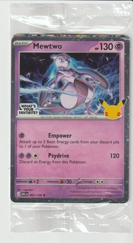Mewtwo What's Your Favourite (Sealed)