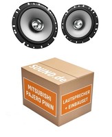 Lautsprecher Boxen Vorne Kenwood KFC-S1756 FüR Mitsubishi Pajero Pinin 2X Tief-M
