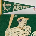 Vintage Houston Astros Baseball Pennant Texas Banner 12x29.75 Inch — photo 1