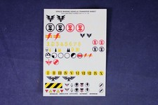 Warhammer 40K: Space Marine Vehicle Transfer Decals GT48