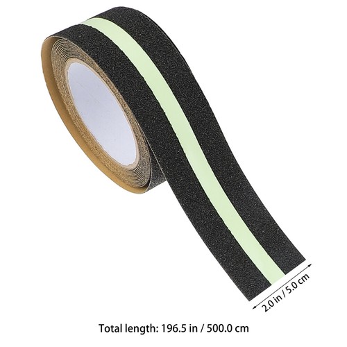 2 Rolls Leuchtende Rutschfeste Aufkleber Leuchtendes Band Nicht -Slip -Streifen - Bild 9 von 12