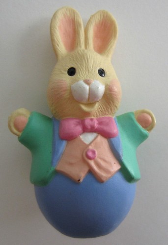 Hallmark Merry Miniatures 1994 Easter Bunny Rabbit In A Suit - 第 1/1 張圖片