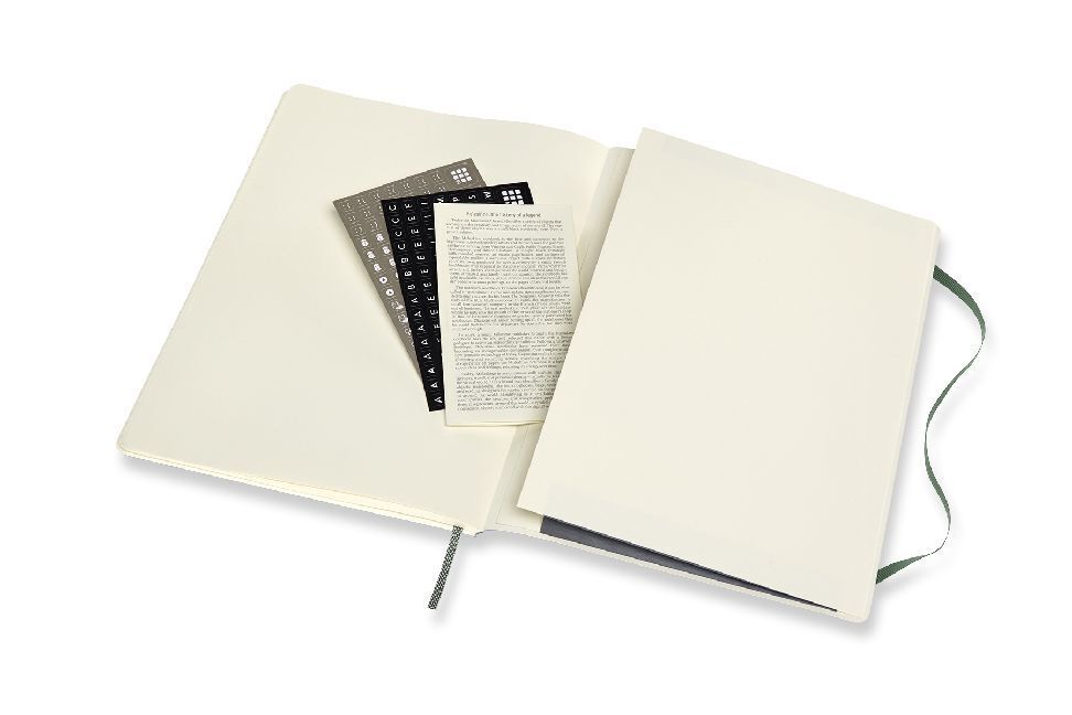 Moleskine Professionelles Notizbuch Xl 19x25cm Softcover 96 Blatt Wald