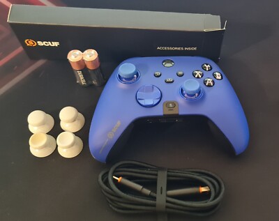 SCUF Instinct Pro Kabelloser Controller  Xbox, PC- 1 x Blau, 1 x grau neuwertig