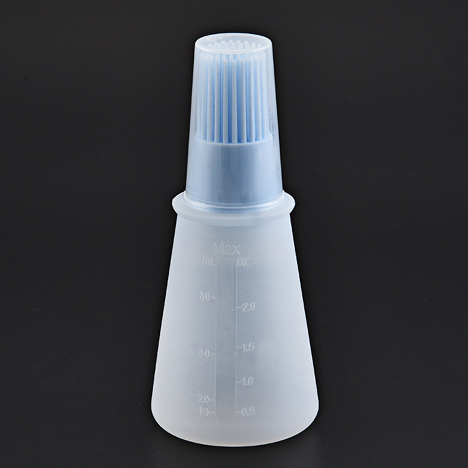 Small Oiling Containers Oil Container 2-in-1 Bbq Transparent Small Oil Bottle with Brush ...