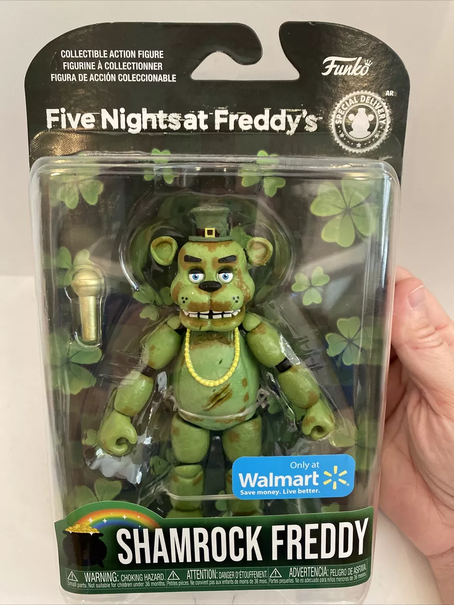 Action Figure: Five Nights at Freddy's - Shamrock Freddy (Walmart  Exclusive) 