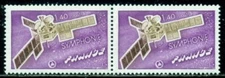 FRANCE SCOTT # 1485 PAIR,  COMMUNICATION SATELLITE, MINT, OG, NH, GREAT PRICE!