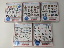 Bernina Customizer Deluxe Vintage Software LOT Floppy Disk Embroidery Packs