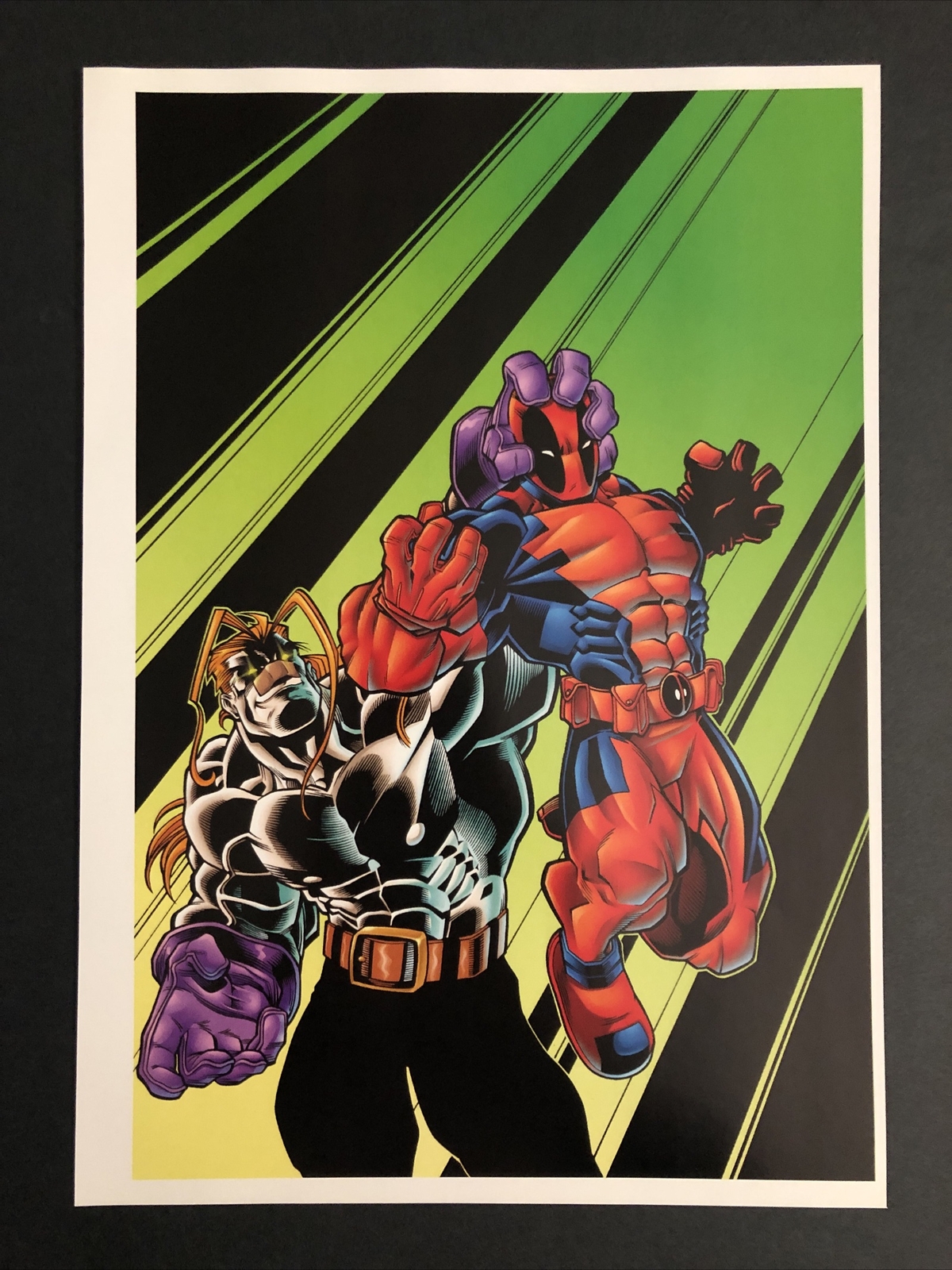 Deadpool #7 Marvel Comic Book Cover Mini Poster 7.5 x 11 Inch Collectible Art Print