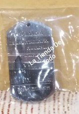 NICE MESSAGE TO GRANPA FROM GRANDDAUGHTER GIFT KEY CHAIN RING READ