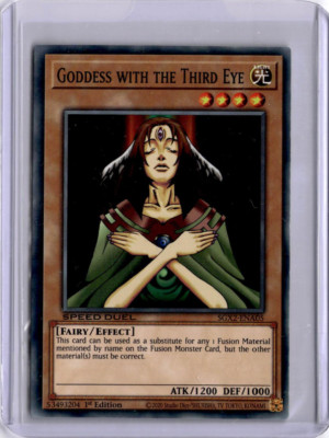 #SGX2-ENA05 - GÖTTIN MIT DEM DRITTEN AUGE - SPEED DUEL GX - YU-GI-OH