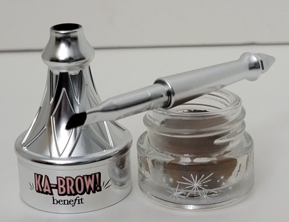 Paquete de 2 Benefit Ka Brow! Color de cejas en gel crema con pincel #3 mediano 0,1 oz / 3 g u/b Foto 4 de 4