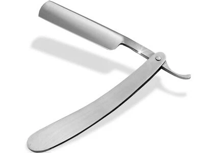 Rasierer Razor Rasiermesser Edelstahl Griff 5/8" NEU