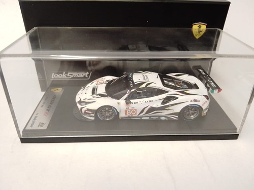 Looksmart Ferrari 488 GTE #80 Fisichella Cressoni 24h Le Mans 2022 1/43 LSLM152 - Imagen 2 de 3