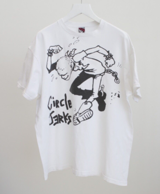 NEW!! WOT Vintage Y2K Circle Jerks T Shirt XL Chaser Punk Rock
