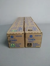 Konica Minolta A33K230 A33K130 Toner Cartridge LOT OF 2