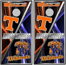 vols wildcats 0544 cornhole board vinyl wraps