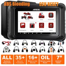ANCEL MT700 Motorcycle All Systems Diagnostic Tool OBD2 Scanner Motorbike Tool