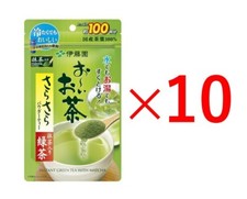 ITOEN OI OCHA GREEN TEA POWDER MATCHA BLENDED JAPAN 80g for 100 CUPS X 10 SET