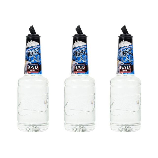 Finest Call Premium Bar / Sugar Syrup Drink Mix, (3 Bottles) for sale