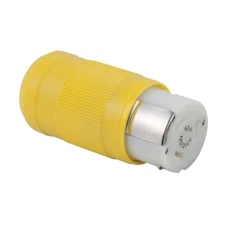 MARINCO 6364CRN Female Connector  50A 125/250V  Yellow