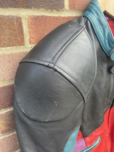 HEIN GERICKE Vintage Retro Leather Motorcycle Motorbike Jacket Medium EU50 - Picture 4 of 16