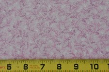 By 1/2 Yd, Pink Calico on Light-Pink Cotton, Kaufman, "Quilter's Spectrum",P9157