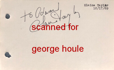 ELAINE TAYLOR - SIGNED - CASINO ROYALE - CHRISTOPHER ...