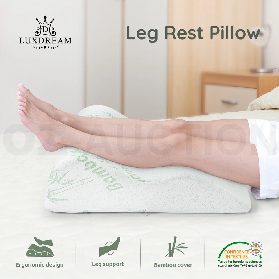 Bed Foam Leg Raiser Elevation Wedge Pillow Cushion Ergonomic Rest Support Cover