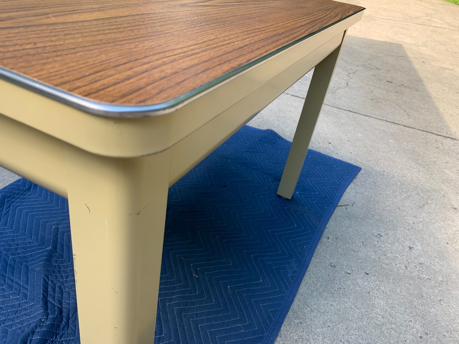 Vintage Yellow Invincible Metal Furniture tanker desk Ready to Ship eBay