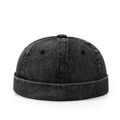 Docker Hat Fisherman Cap Hip Hop Adjustable Skull Cap Sailor Beanie Trawler H  