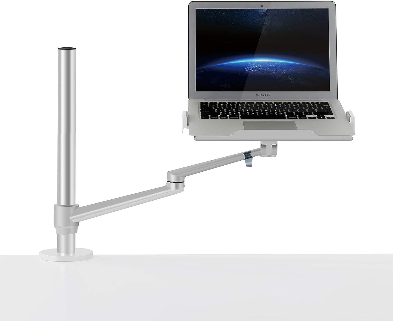 Thingy Club Single Arm Laptop Mount, Desk Mount Stand for 1217 inch