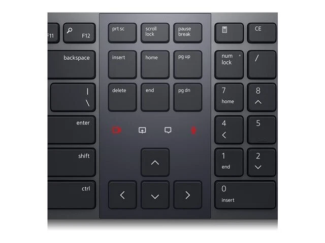 Dell KB900 Wireless Backlit Zoom-Certified Collaboration keyboard QWERTY UK Grap - Image 3 of 4