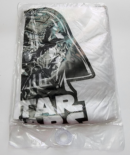Star Wars Darth Vader Vinyl Clear Rain Poncho Kids One Size Fits All Jerry Leigh - Picture 3 of 3