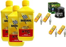 TAGLIANDO SUZUKI DL 650 V-STROM BARDAHL 10W40 FILTRO OLIO CANDELE 2007/2011