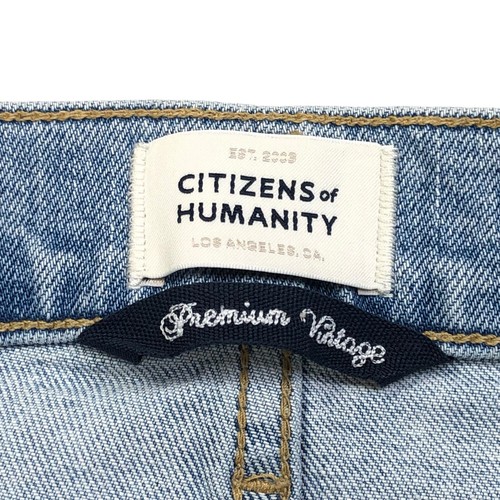 Citizens Of Humanity Premium Vintage Emerson Slim Boyfriend Talla 29X27 Distress - Imagen 4 de 12
