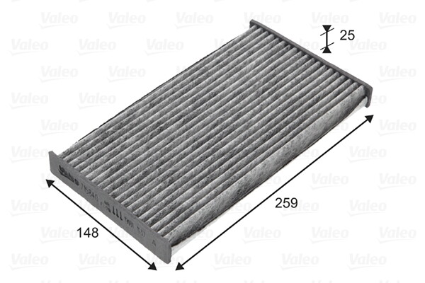 Valeo Innenraumfilter Aktivkohlefilter FüR Nissan Leaf ZE0 Juke F15 715840-image