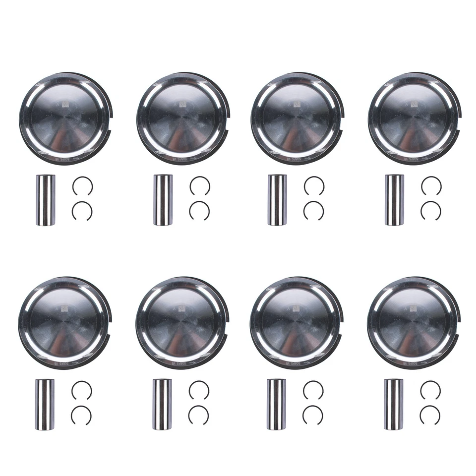 8Pcs Piston Assembly w/rings AJ133 5.0 V8 For Land Range Rover Sport, Jaguar XJ - Image 2 of 4