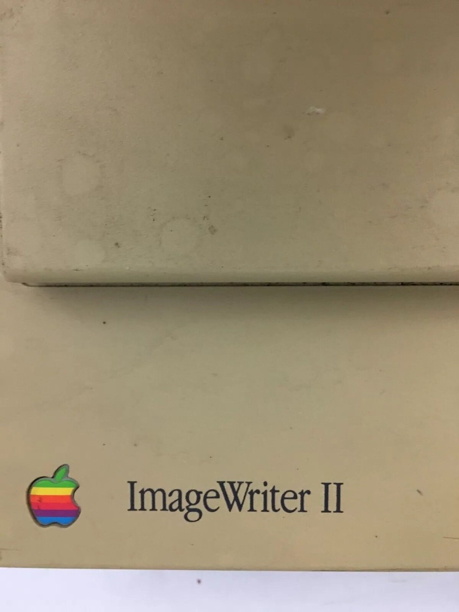 Vintage Apple Image Writer II Printer Untested | eBay