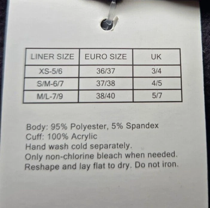 Nuevos Calcetines Capelli Boot Forro Lluvia Nieve Negro Rojo Rosa Elige Tu Color XS-M/L Foto 2 de 3