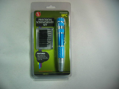 TORX SCREWDRIVER KIT 7504SD  FOR POCKET KNIVES, INCLUDES THE HARD TO FIND T3 BIT