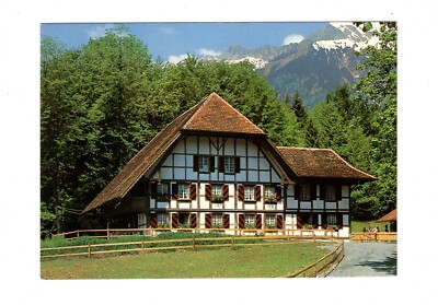 Postcard open-air museum Ballenberg ob Brienz/Switzerland
