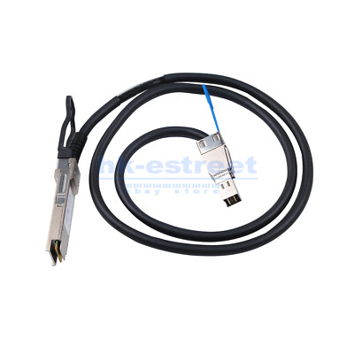 External SAS Cable QSFP SFF-8436 to SFF-8644 Hybrid HD Mini SAS Cable 1 M