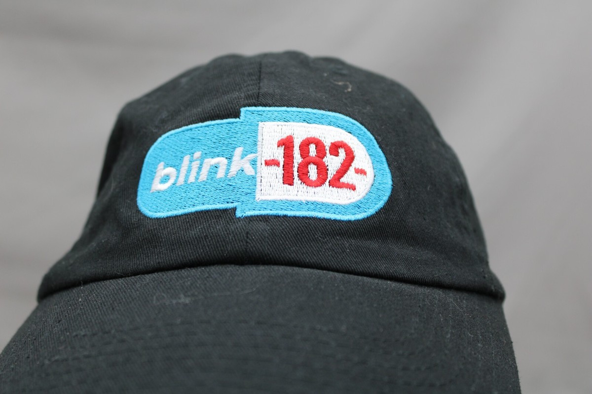 Blink 182 Hat (VTG) - Enema of State Band Logo - Adult Strapback