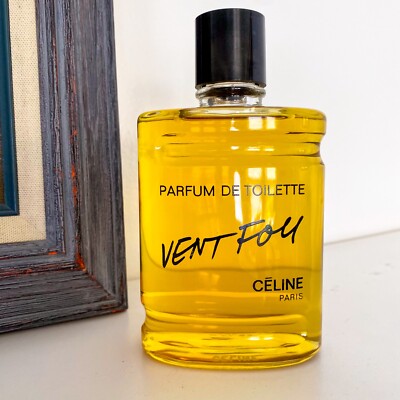 Vintage Celine Paris VENT FOU Parfum de Toilette Scarce! Perfume