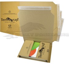 BOOK WRAP C3 Amazon Style 280x205x(0-70mm) POSTAL BOXES Royal Mail Large Letter
