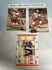 John Ogrodnick 3 Card Lot! Stadium Club Score New York Rangers! NM+