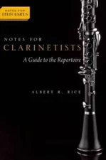 Notes for Clarinetists: A Guide to the Repertoire (Notes for Performers) - GOOD